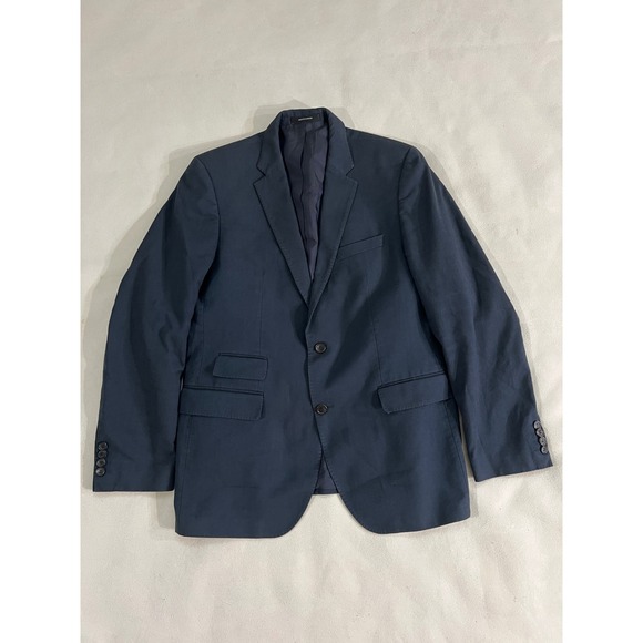 BOSS Hugo Boss The Sweet Navy Blue Blazer Sport Coat Mens Size 42R
